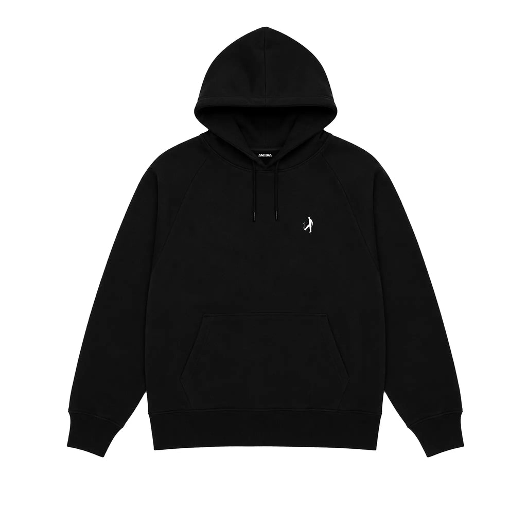 SMALL SCRIPT HOODIE ANEEMA